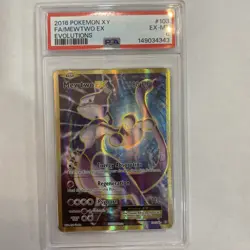 Mewtwo EX 103/108 (Full Art) Ultra Rare XY - Evolutions Pokemon TCG NM - Image 1