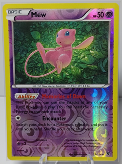 Pokemon TCG Mew Reverse Holo Rare XY Fates Collide 29/124 - Image 1