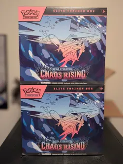 Pokemon Chaos Rising Elite Trainer Box ETB - Factory Sealed - Lot Of 2 - Image 1