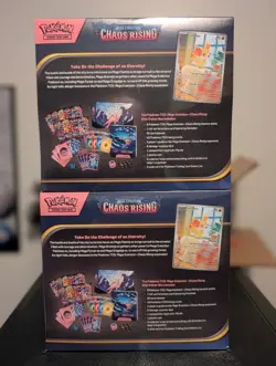 Pokemon Chaos Rising Elite Trainer Box ETB - Factory Sealed - Lot Of 2 - Image 2