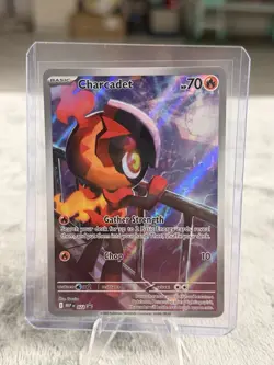 Charcadet 22 Mega Evolution Promo Foil Pokemon NM - Image 1