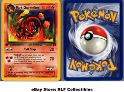 2000 Pokemon, Team Rocket, #32/82 Dark Charmeleon, 1st Edition, Uncommon - Image 1