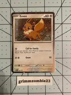 Eevee - 200 (Cosmos Holo) SVP 200 Holo P Scarlet & Violet Promo Pokemon NM/M - Image 1