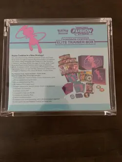 Pokemon Center Sword & Shield Fusion Strike Elite Trainer Box ETB Sealed Acrylic - Image 2