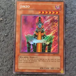 Konami Yu-Gi-Oh! TCG Jinzo BPT-011 Holo Effect English ATK 2400 DEF 1500 - Image 1