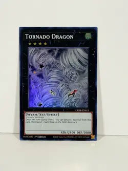 Yugioh Tornado Dragon CRBR-EN013 Super Rare Crossover Breakers 1st Edition - Image 1