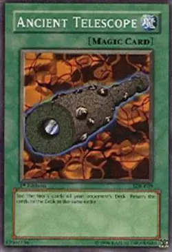 Yugioh! Ancient Telescope - SDK-039 - Common - 1st Edition Near Mint, English - Image 1