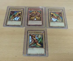 YuGiOh Duelist League Purple Promos DL11-EN003 to EN006 Exodia Forbidden One NM - Image 1