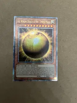 The Winged Dragon of Ra - Sphere Mode Quarter Century Secret 1st Ed YGLD-ENA43 - Image 1