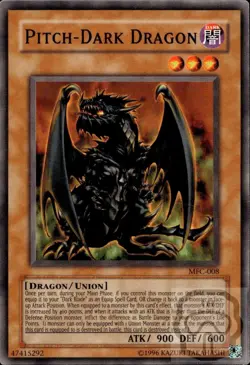 Pitch-Dark Dragon MFC-008 Magician's Force Yu-Gi-Oh Unlimited NM/M - Image 3