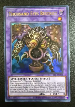 Konami Thousand-Eyes Restrict PSV-EN084 Pharaoh's Servant Fusion/Effect Spellca… - Image 1
