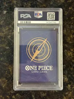 2025 One Piece OP10 Portgas D. Ace Treasure Rare OP08-052 PSA 10 English - Image 2