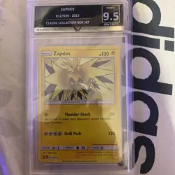Zapdos Holo 012/034 Trading Card Game Classic CLC 2023 Pokemon Card - Image 1
