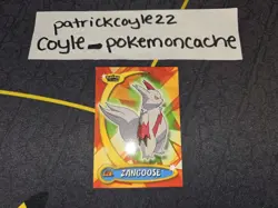 Zangoose #89 Pokemon Topps Advanced Challenge Card NM front/LP back - Image 1
