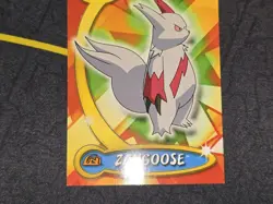 Zangoose #89 Pokemon Topps Advanced Challenge Card NM front/LP back - Image 3