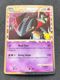 Dragapult (Prime) Pokemon Celebrations SWSH132 Black Star Promo NM - Image 1