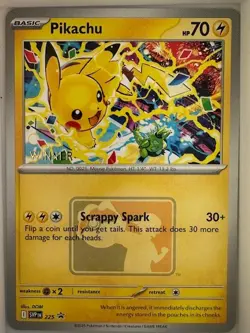 Pikachu Winner Promo 2025 World Championships SVP EN 225 Pokemon Worlds NEW NM! - Image 1