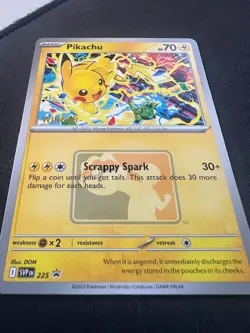 Pikachu Winner Promo 2025 World Championships SVP EN 225 Pokemon Worlds NEW NM! - Image 3