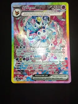 POKEMON Prismatic Evolutions SYLVEON EX 156/131 Special Illustration Rare - Image 1