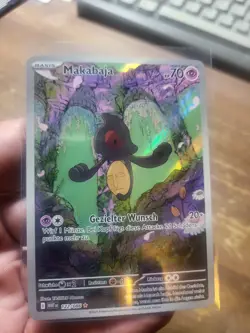 Pokemon Weisse Flammen Makabaja 122/086 boosterfrisch near mint - Image 1