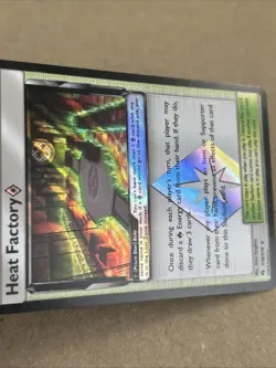 Heat Factory 178/214 Lost Thunder Prism Star Ultra Rare Holo Pokemon TCG NM - Image 2