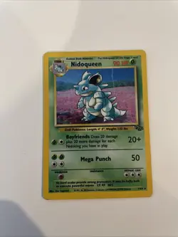Nidoqueen 7/64 Pokemon TCG WOTC Jungle Unlimited Holo Rare HP - Image 1