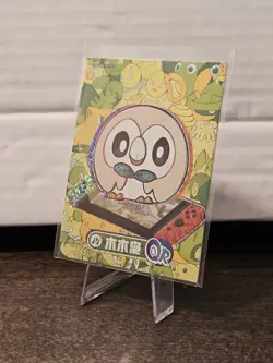 Pokemon Rowlet QR - Eif Origins Collectors 2.0 PM-QR No.019 (Chinese) Holo MINT - Image 1