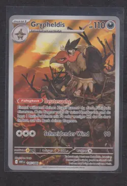 Pokemon Weisse Flammen Grypheldis 145/086 boosterfrisch near mint - Image 2