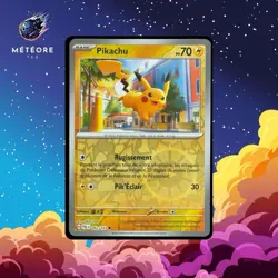 Carte Pokemon Pikachu 062/193 Reverse Ecarlate & Violet Evolutions a Paldea FR - Image 1