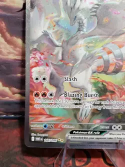 Pokemon TCG Reshiram EX 166/086 White Flare Special Illustration Rare - Image 3