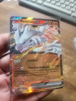 Pokemon Weisse Flammen Reshiram ex 020/086 boosterfrisch near mint - Image 1