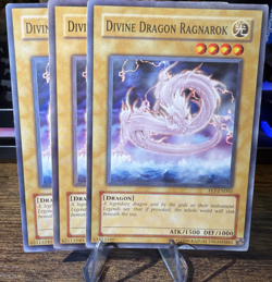 3x Divine Dragon Ragnarok FET-EN002 Common VLP/NM Yugioh - Image 1