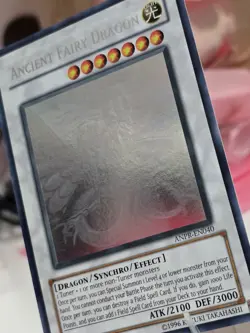 Yu-Gi-Oh! Konami Ancient Fairy Dragon ANPR-EN040 Ghost Rare Unlimited Edition MP - Image 2