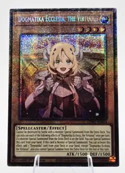 Dogmatika Ecclesia the Virtuous CH01-EN014 ( Starlight Rare) 1st Ed - Yu-Gi-Oh - Image 1