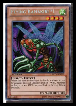 LCYW-EN238 Flying Kamakiri #1 - 1st Edition - LP - Secret Rare - Image 1