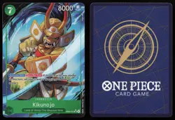 Kikunojo EB04-012 Super Rare The Azure Sea's Seven One Piece English NM - Image 3