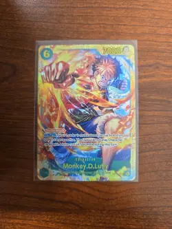 Monkey.D.Luffy (118) OP13-118 Carrying On His Will Foil - Image 1
