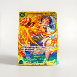 Namco Monkey.D.Luffy Carrying on His Will OP13-118 Secret Rare Foil 7000 - Image 1