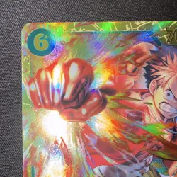 Namco Monkey.D.Luffy Carrying on His Will OP13-118 Secret Rare Foil 7000 - Image 2