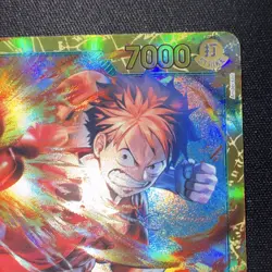 Namco Monkey.D.Luffy Carrying on His Will OP13-118 Secret Rare Foil 7000 - Image 3
