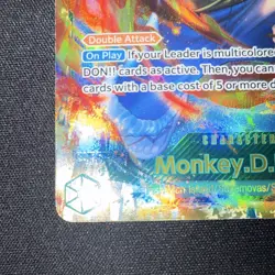 Namco Monkey.D.Luffy Carrying on His Will OP13-118 Secret Rare Foil 7000 - Image 5