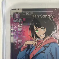 Han Song-yi UE17BT/SLG-1-003 SR* Foil Solo Leveling Union Arena Near Mint - Image 2