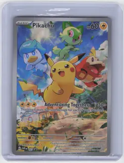 Pikachu Promo SV: Scarlet & Violet Promo Cards 027 NM - Image 1