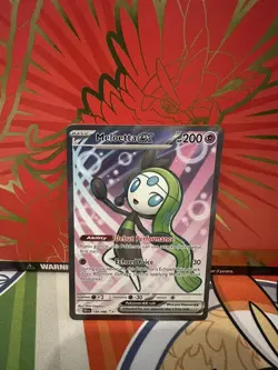 Pokemon TCG Meloetta EX Card 159/086 Sv: Black Bolt Near Mint Full Art - Image 1