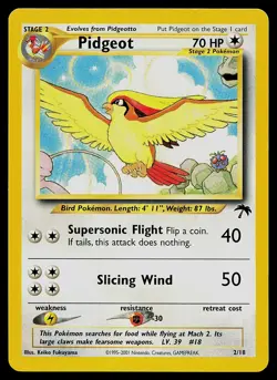 Pokemon Card - Pidgeot Southern Islands 2/18 Promo - Image 1