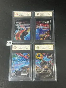 Pokemon S-Chinese Cards Zacian V-UNION SR CSEC-013,014,015,016 Cards Grade 10 - Image 1