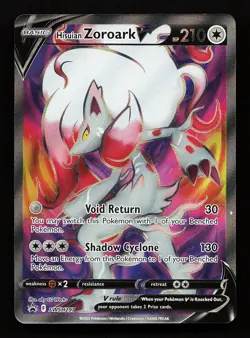 Hisuian Zoroark V SWSH297 Promo Sword & Shield Promo Pokemon Card - Image 1