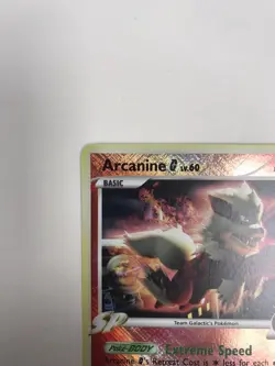 Pokemon Arcanine Platinum Crosshatch Holo Promo Card - Image 5