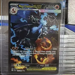 Mega Charizard x EX 125/094 SIR Phantasmal Flames Pokemon TCG Cards English NM - Image 1