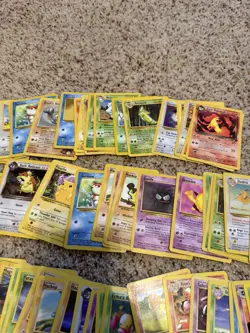 Pokemon Card Lot Of 100 Wotc Era Old School Charmander Charmelon Pikachu Lot#2 - Image 3
